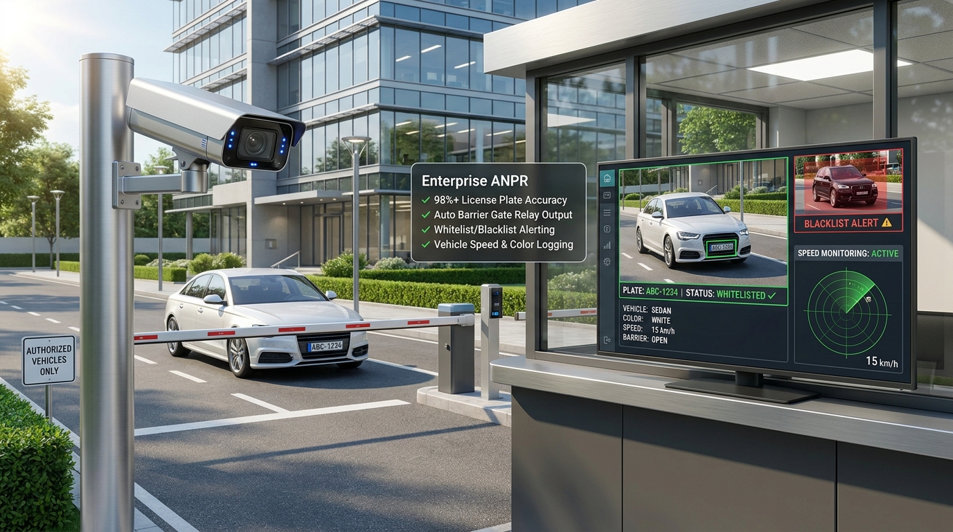 ANPR Automatic License Plate Camera Microlines Infotech