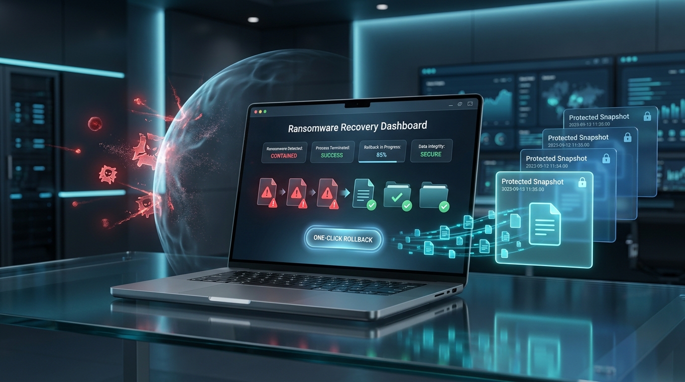 Ransomware File Rollback EDR Microlines Infotech