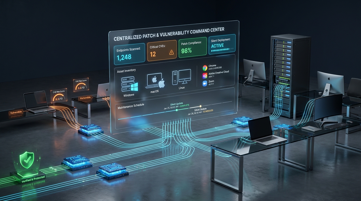 Vulnerability Patch Management Dashboard Microlines Infotech
