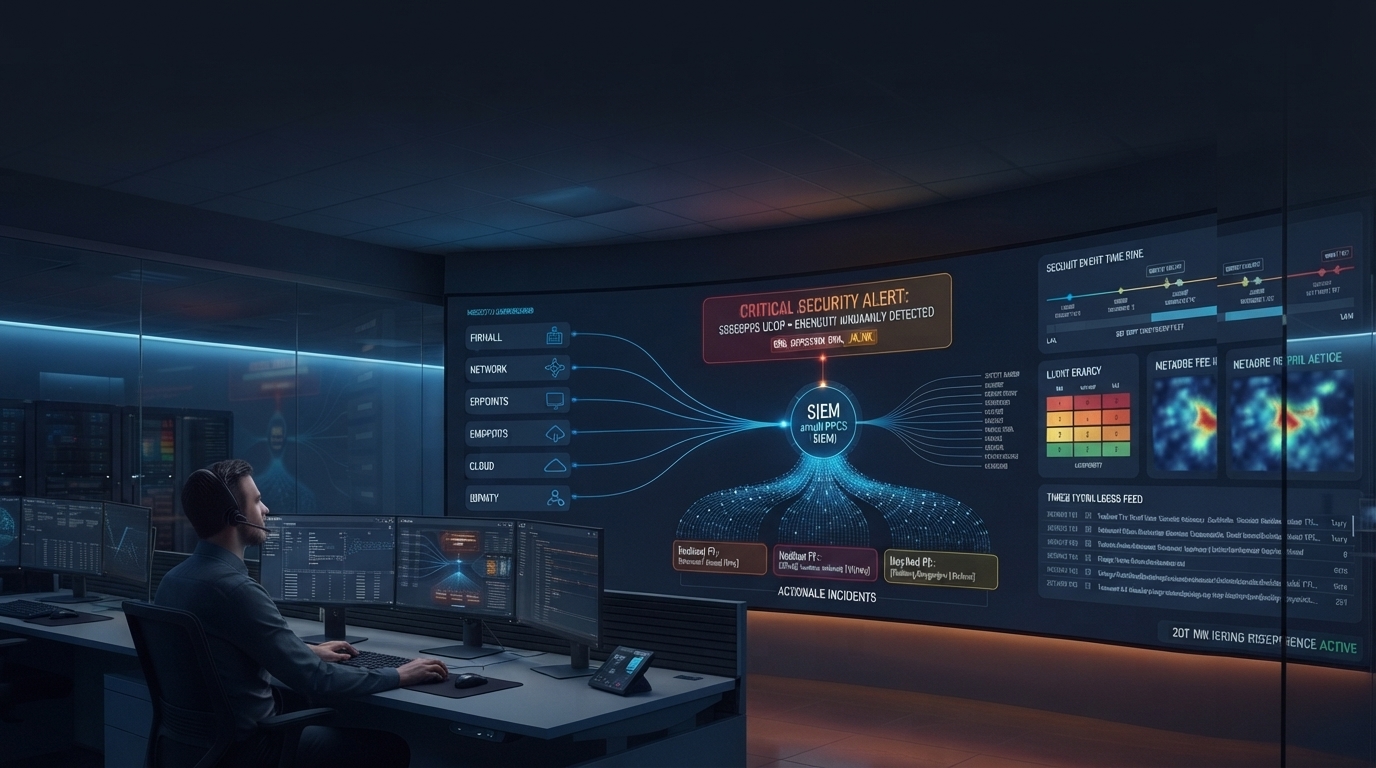 SOC Security Operations Center Telemetry Microlines Infotech