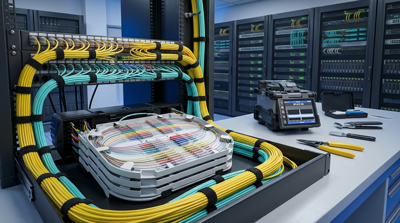 Optical Fiber Fusion Splicing Microlines Infotech
