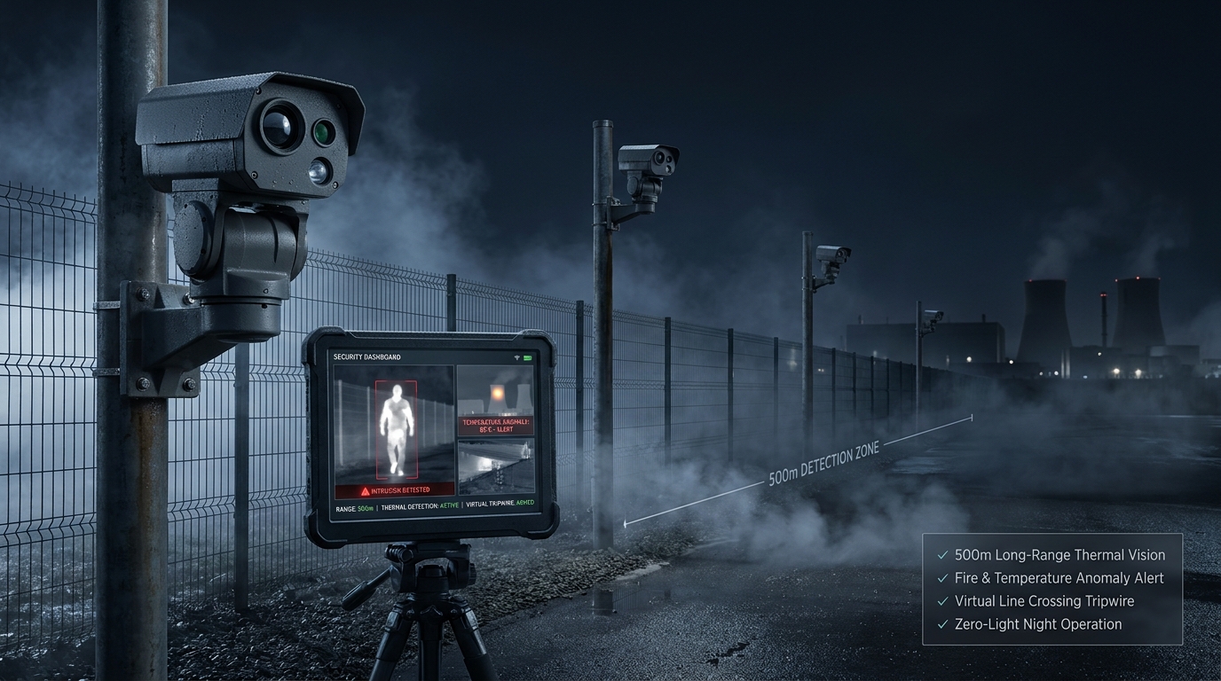 Thermal Perimeter Intrusion Camera Microlines Infotech