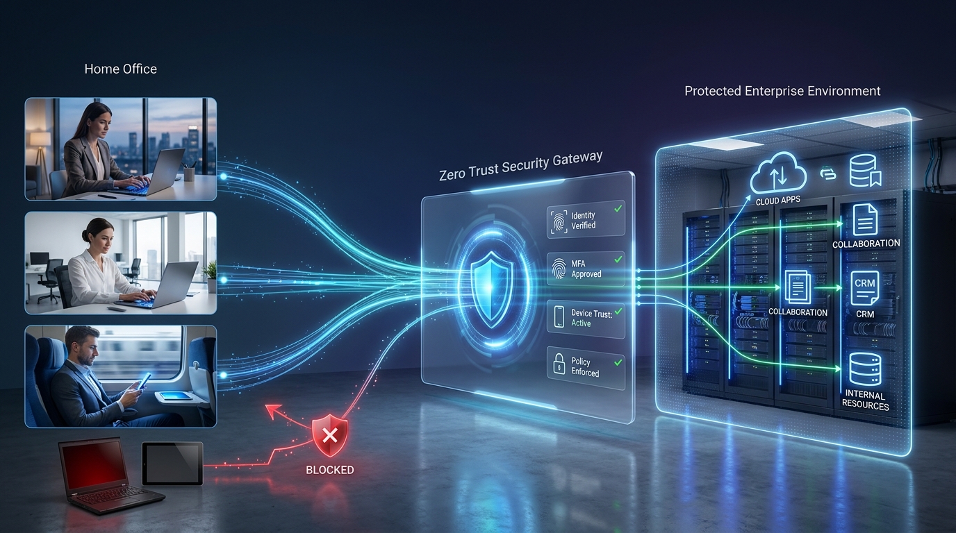Zero Trust Access Control MFA Microlines Infotech