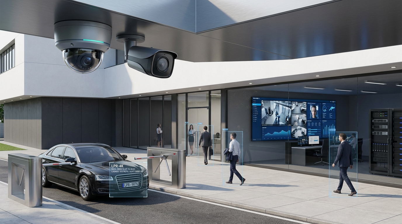 4K AI CCTV Security Surveillance