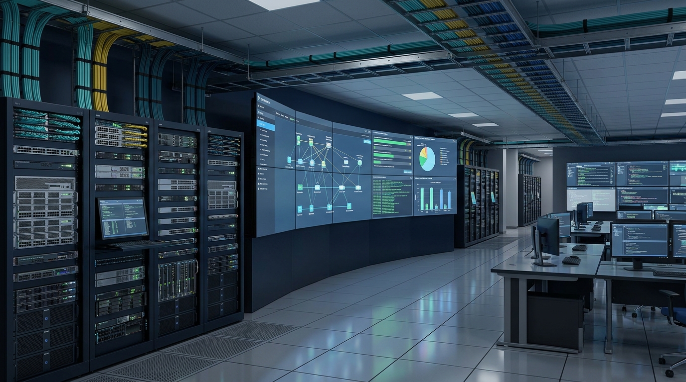 Auto Topology Map and Fiber Connections in Enterprise Data Center