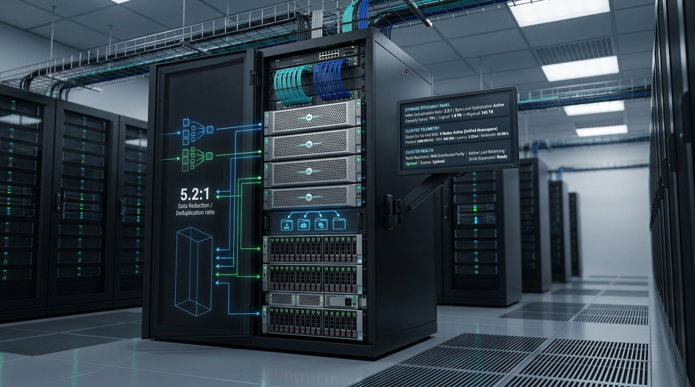 Fiber Optic SAN Storage Switch & Patching Array