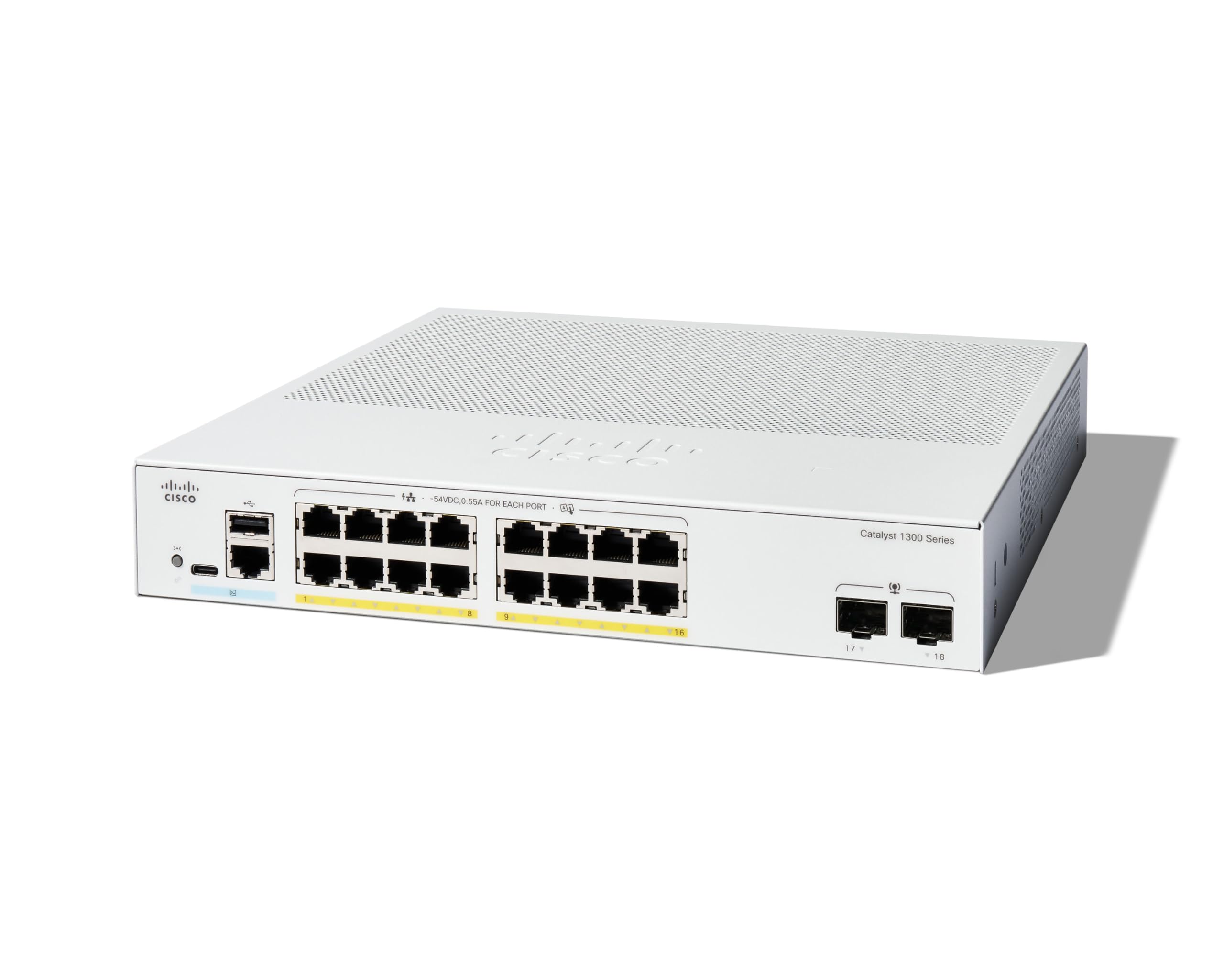 Cisco C1300-16T-2G Managed Switch | Microlines Infotech