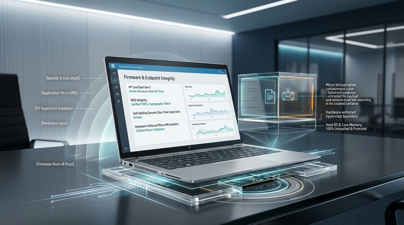 HP Wolf Security Hardware Isolation & Endpoint Protection