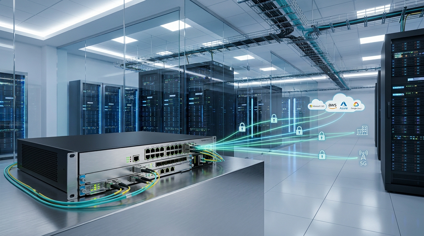 Microlines Enterprise SD-WAN Edge Routers and Multi-WAN Load Balancing in Gujarat
