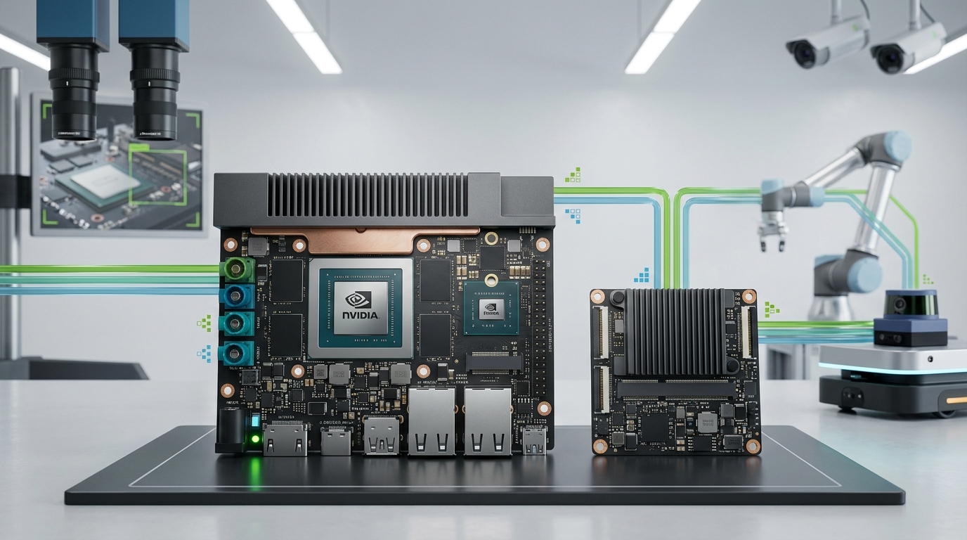 NVIDIA Jetson AGX Orin Industrial Embedded Module on Robotics PCB
