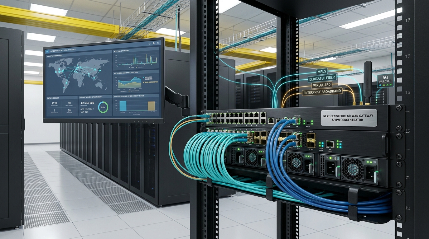 ZTNA Cloud Network Topology & SD-WAN Dashboard