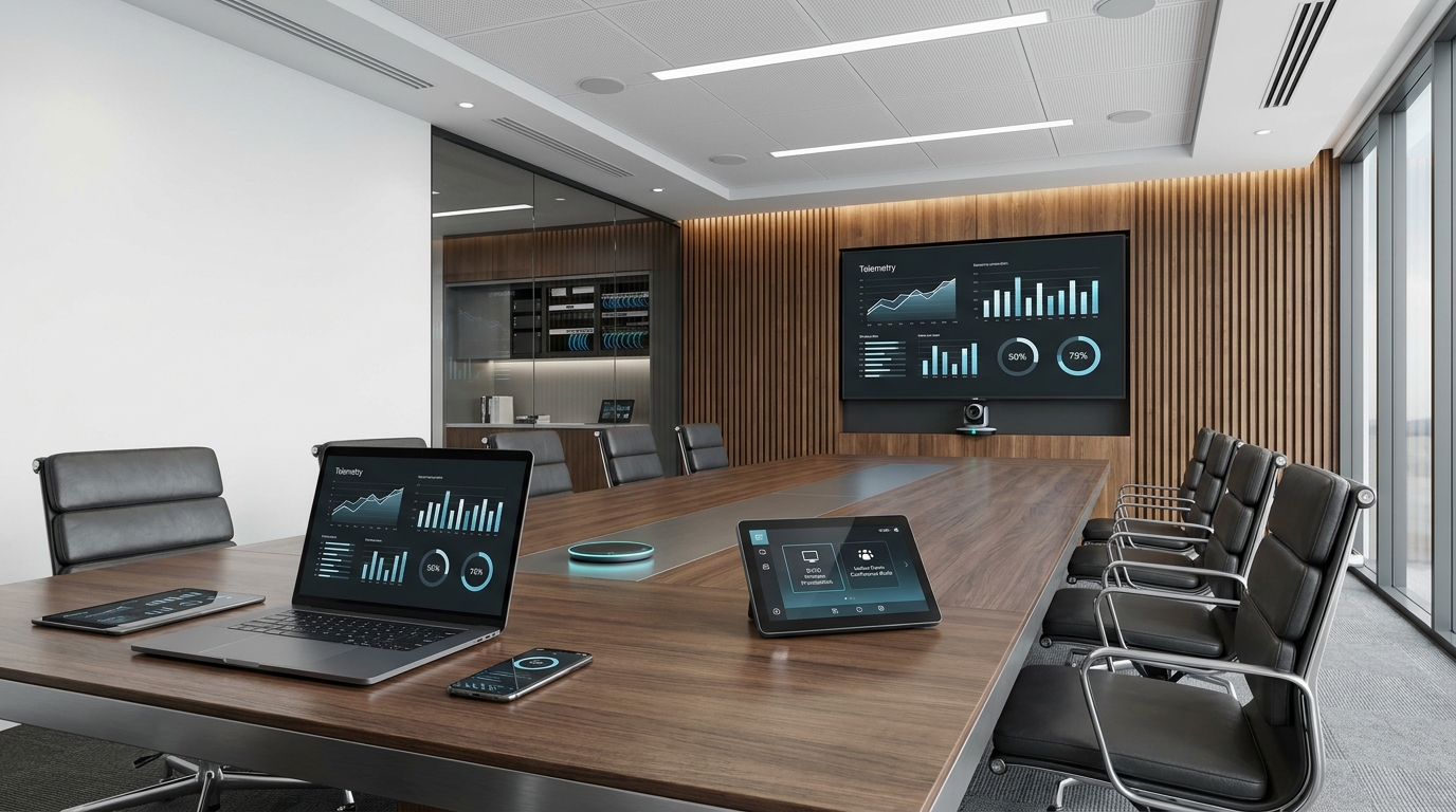Wireless Presentation Button & Laptop Display Sharing