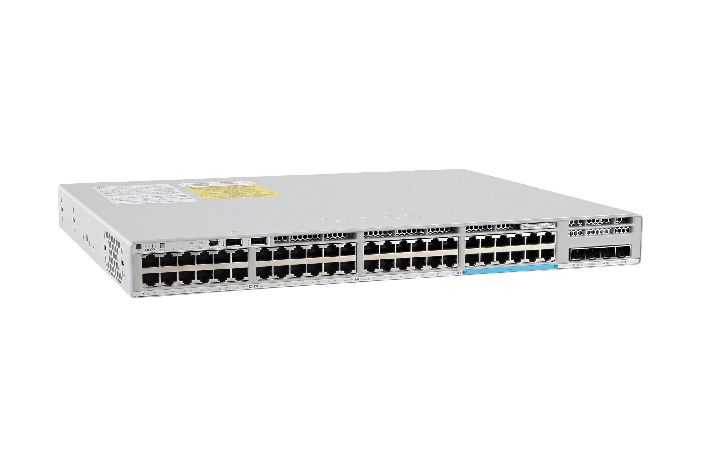 Cisco Catalyst C9200L-48PXG-4X 48-Port mGig PoE+ Switch with 4x 10G Uplinks | Microlines Infotech
